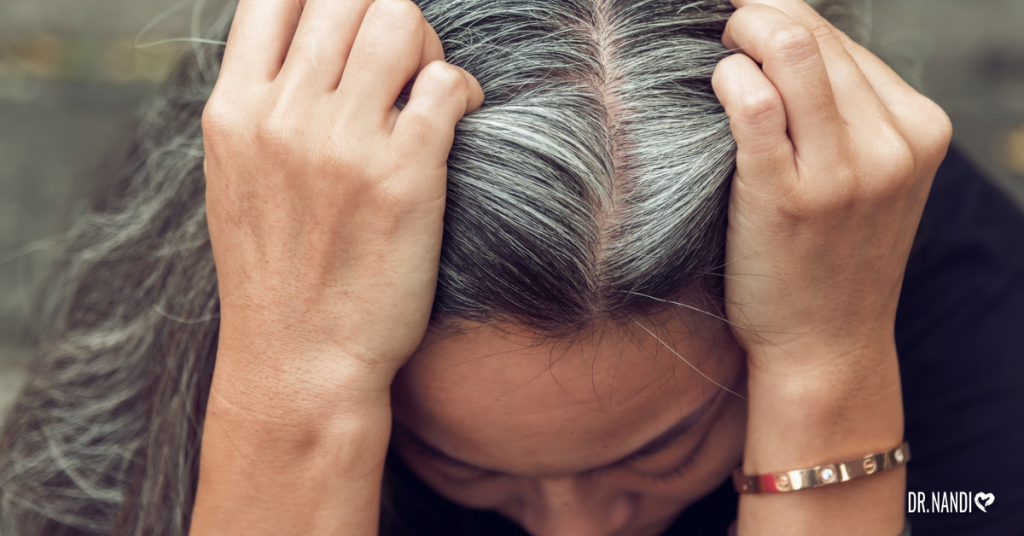 Gray Hair Symptom of Heart Disease