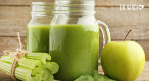 celery juice, apple juice
